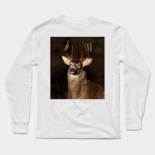 I am 'King' of this forest! - White-tailed Deer Long Sleeve T-Shirt